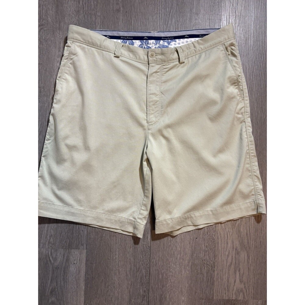 Tommy Bahama Golf Chino Shorts-Men Size 36 Inseam 9” Stretch Cotton